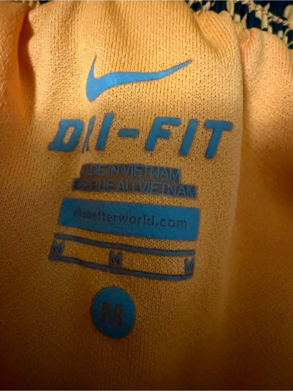 Nike Dri-FIT Animal Print Running Shorts Size Medium Embroidered Logo